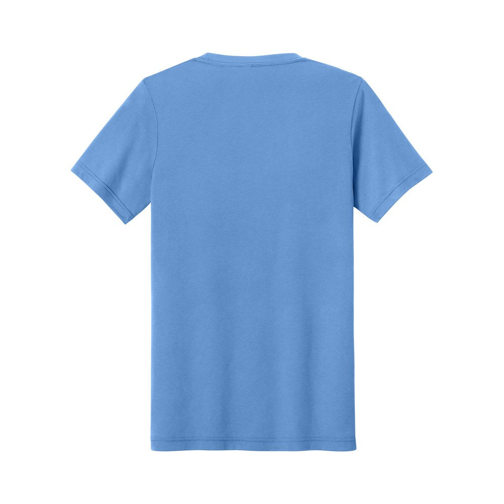 Solid Carolina Blue Triblend | Back