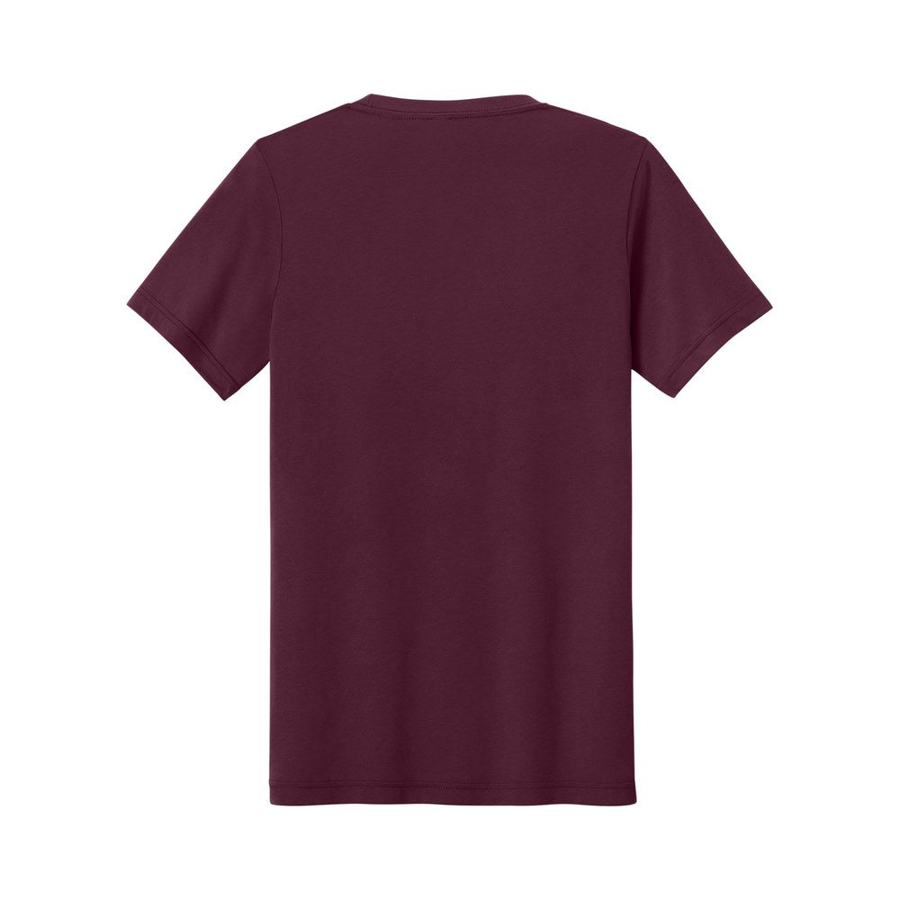Solid Maroon Triblend | Back