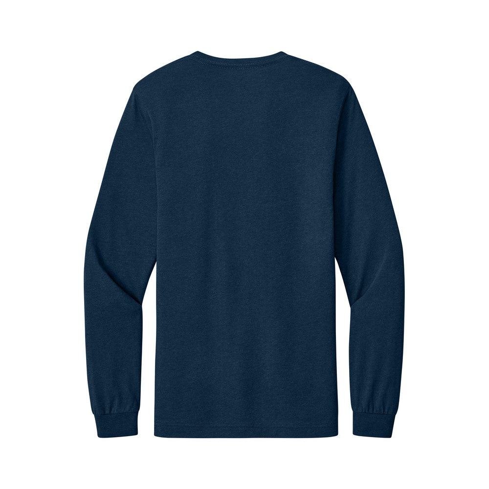 Solid Navy Triblend | Back
