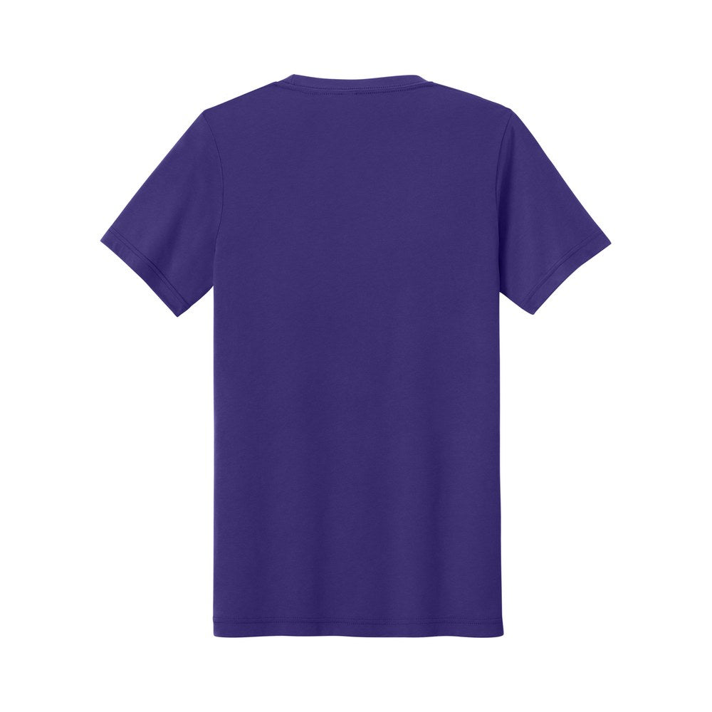 Solid Team Purple Triblend | Back