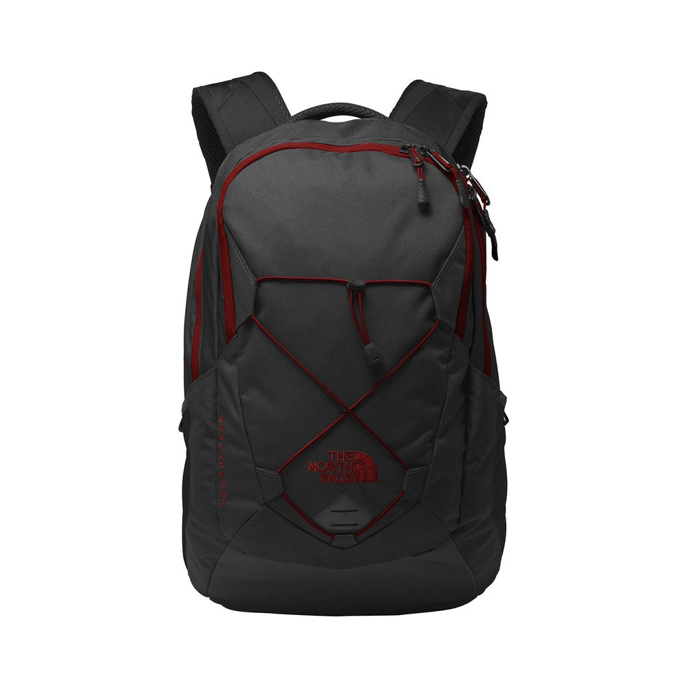 TNF Dark Grey Heather/Cardinal Red