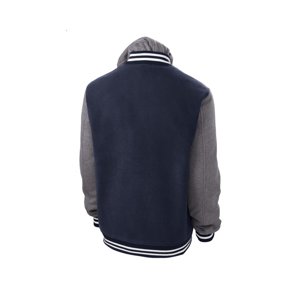 True Navy/Vintage Heather | Back