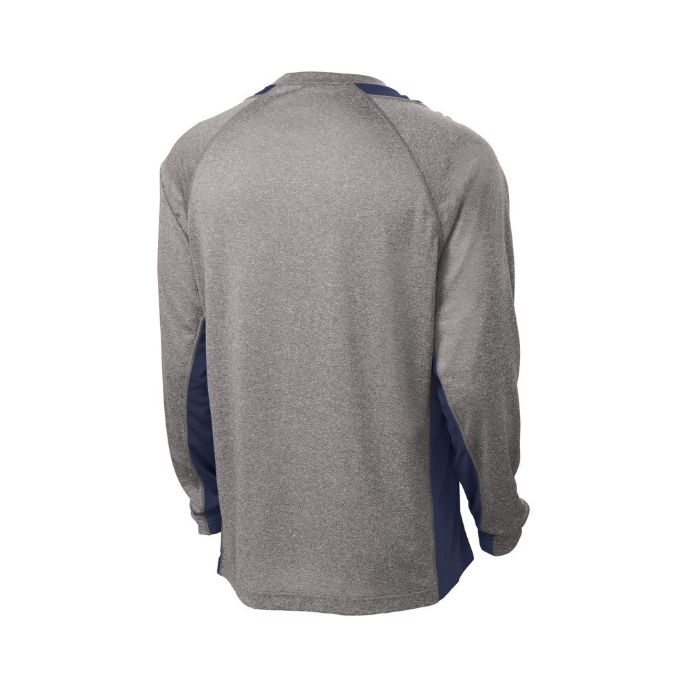 Vintage Heather/True Navy | Back