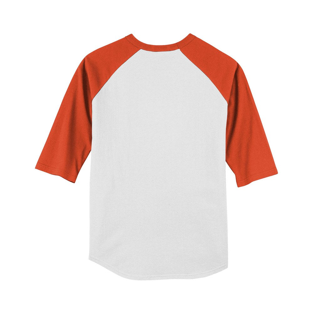 White/Deep Orange | Back