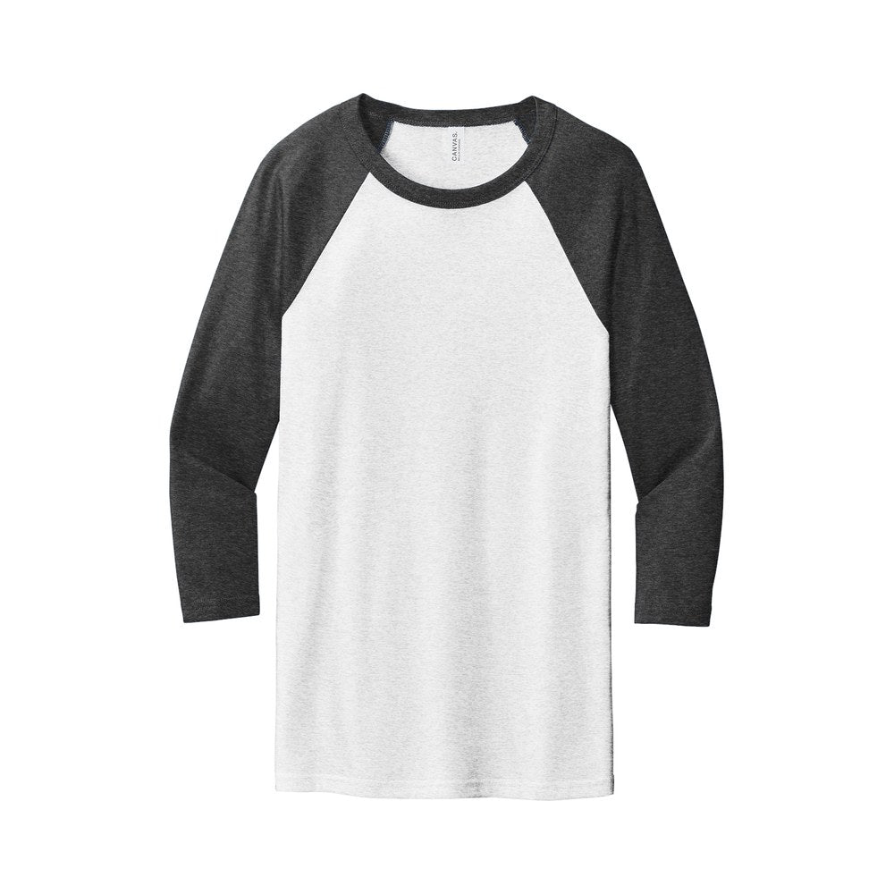 White Fleck/Charcoal-Black Triblend