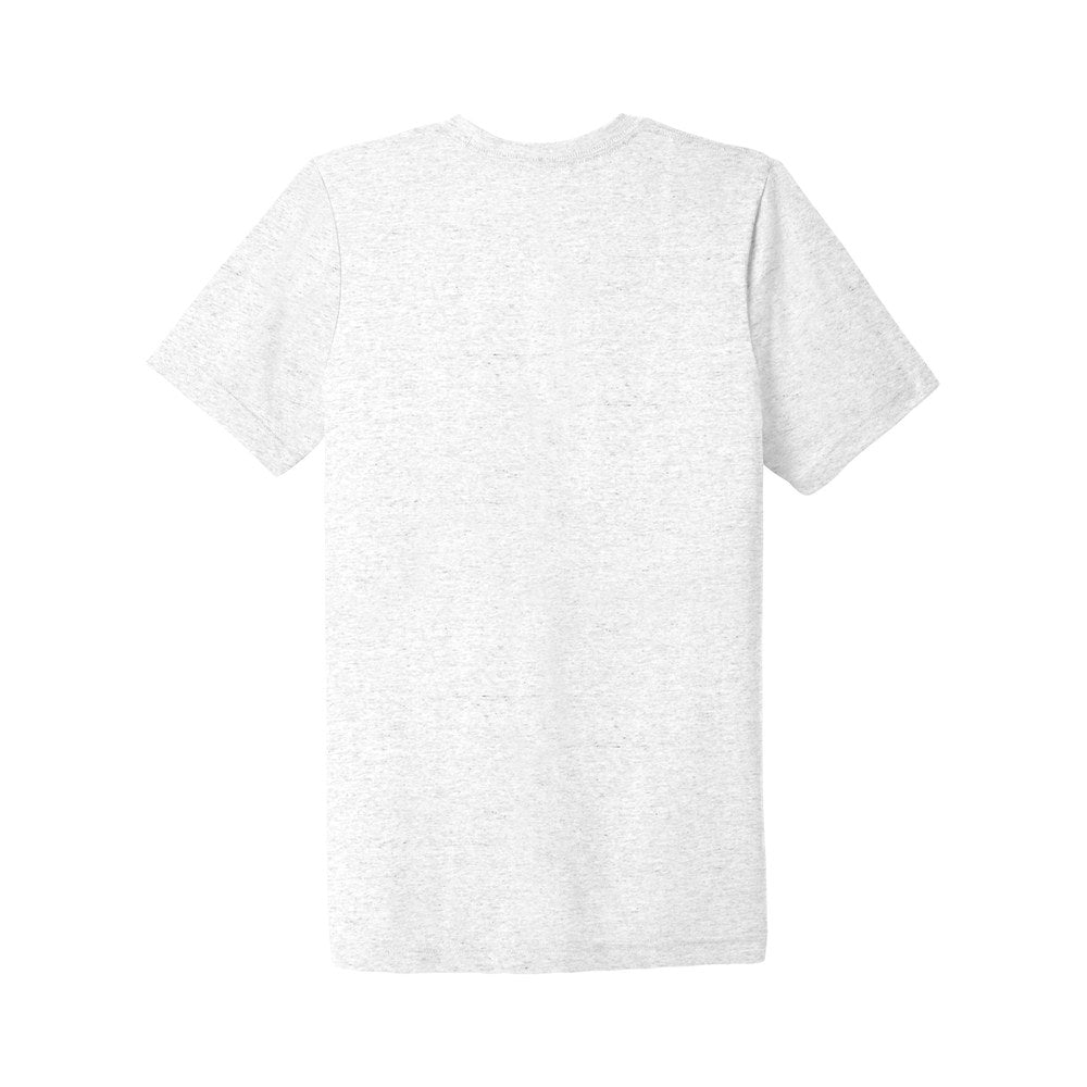 White Fleck Triblend | Back