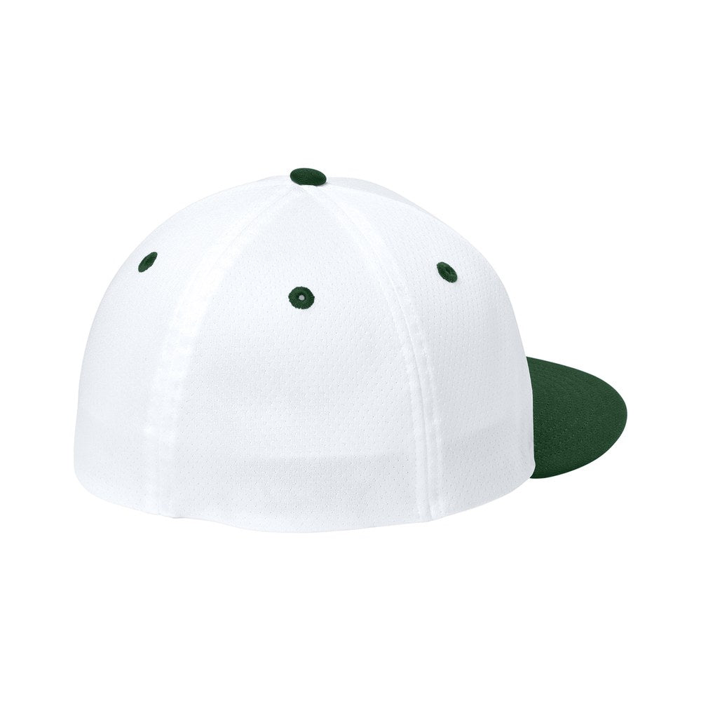 White/Forest Green/White | Back