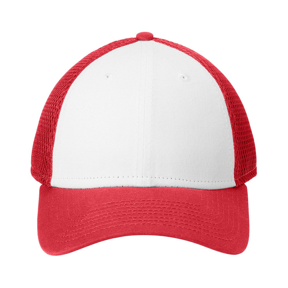 White/Scarlet Red