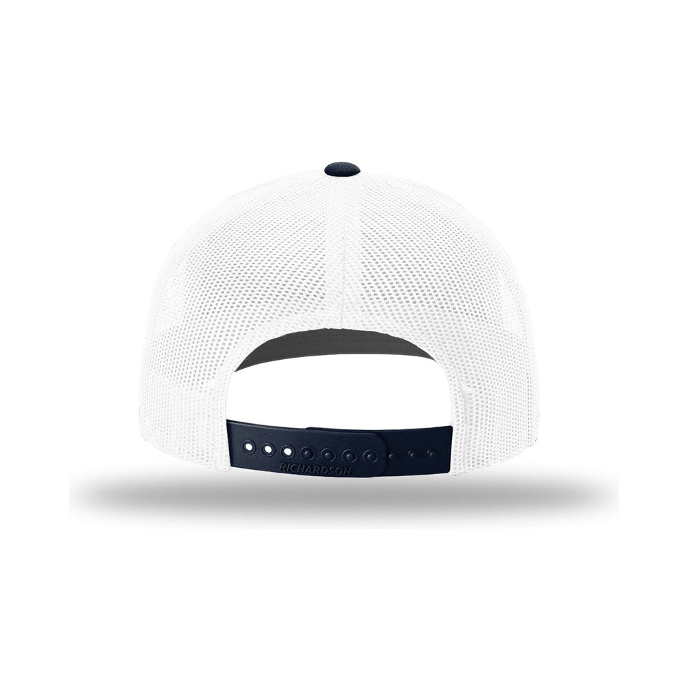 White/White/Navy | Back