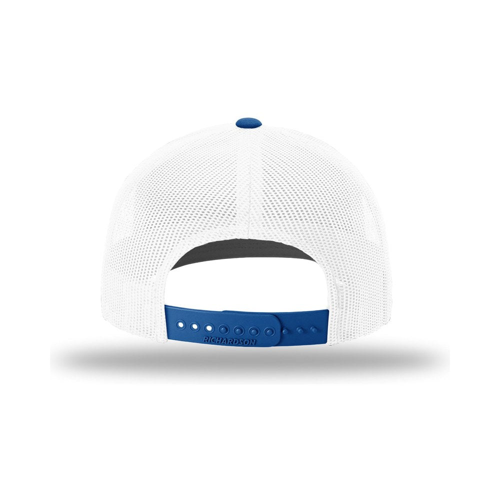 White/White/Royal | Back