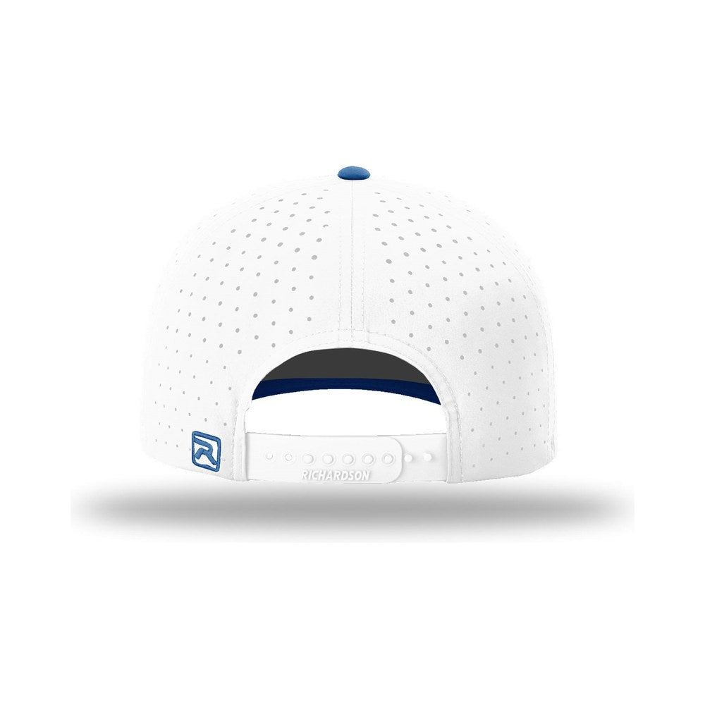White/White/Royal | Back